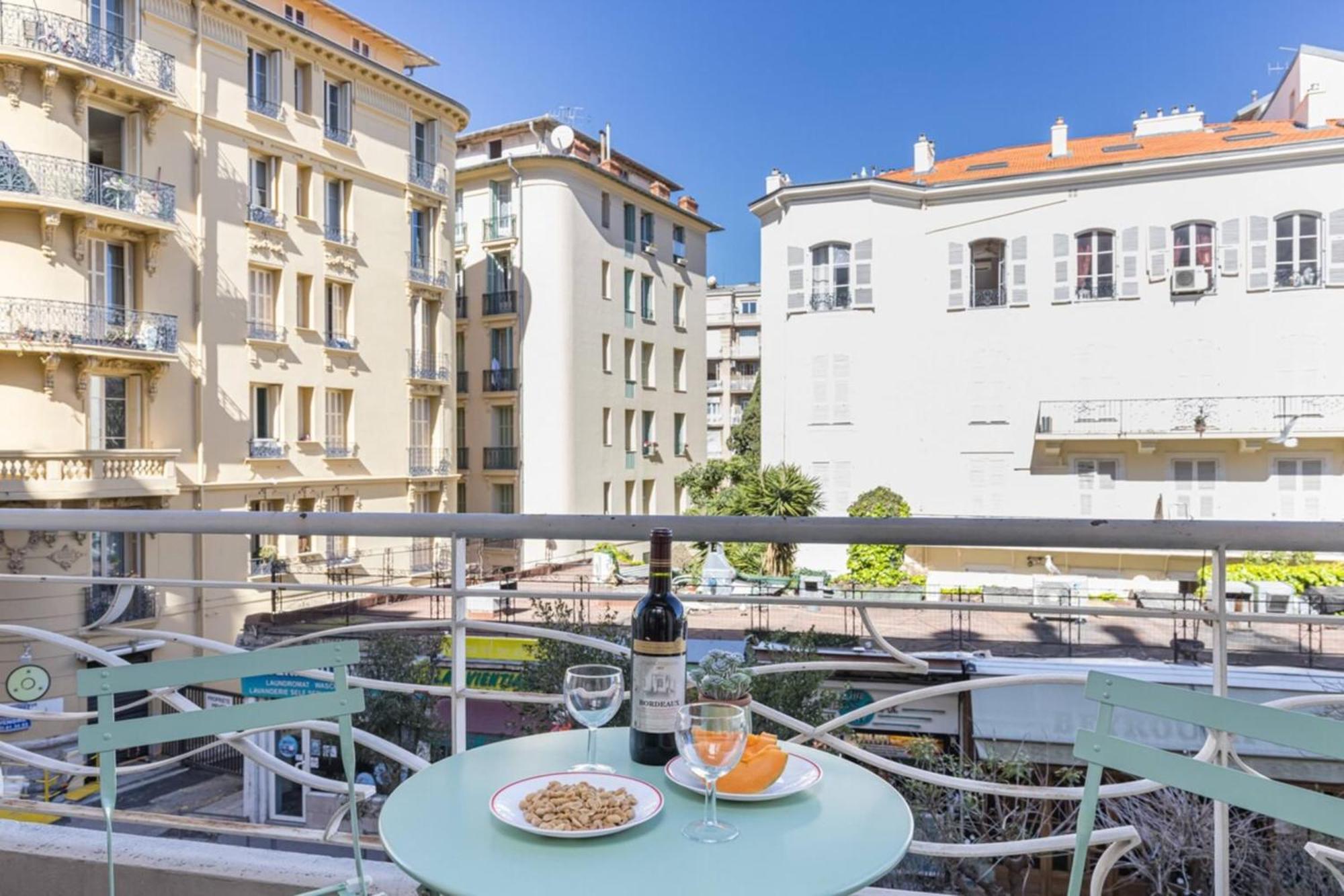 Ferienwohnung Buffa 21 - 2Min From The Sea - Terrace Nizza Exterior foto