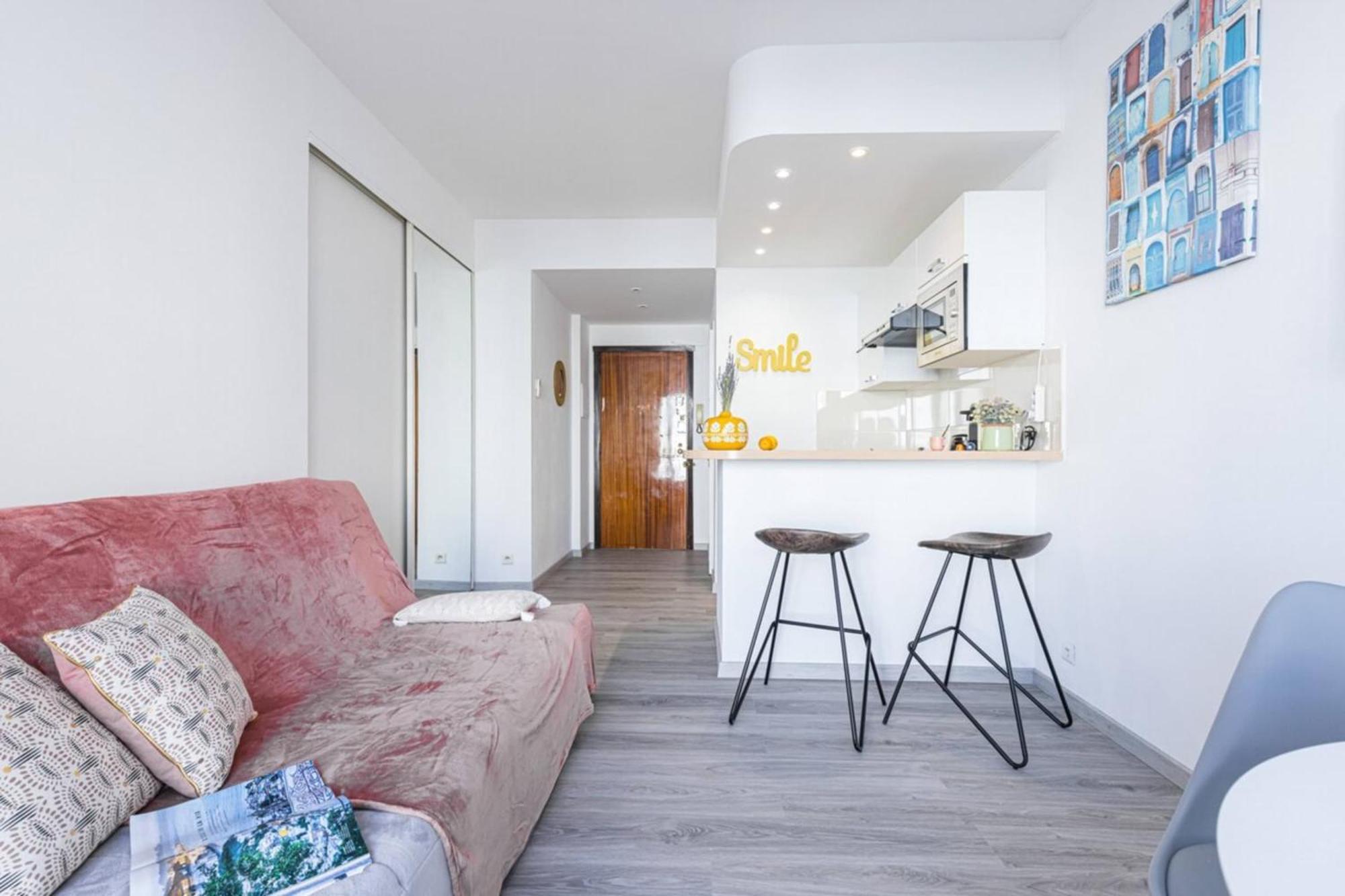 Ferienwohnung Buffa 21 - 2Min From The Sea - Terrace Nizza Exterior foto